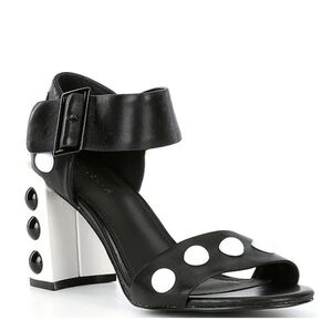 Elegant Black and White Women's Heels